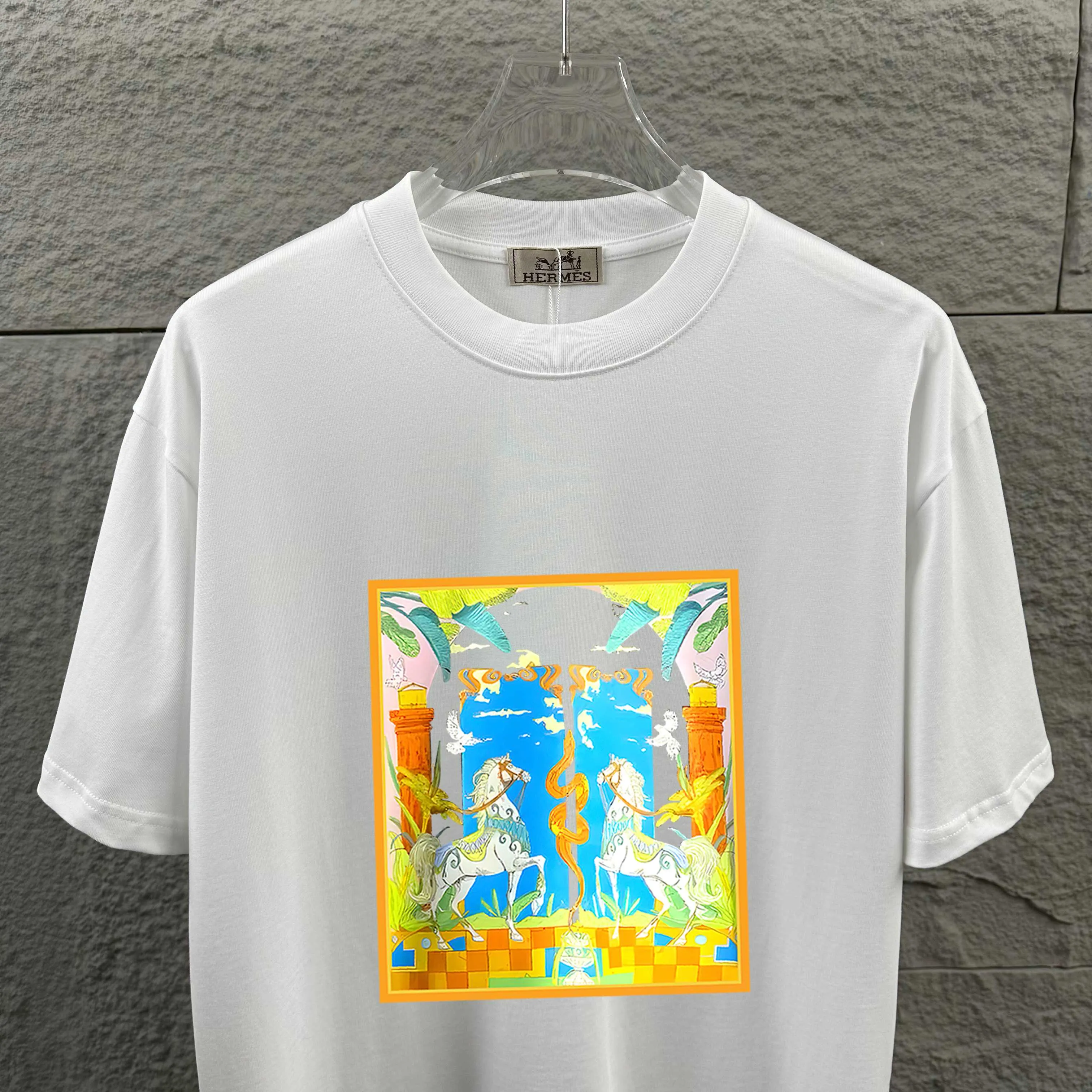 Herme* * 2026 New Arrival Classic T Same Style ：Black White Red Size： S （90-130 ） M （120-150 ） L （140-165 ） XL （160-180 ） XXL （180-210 ）